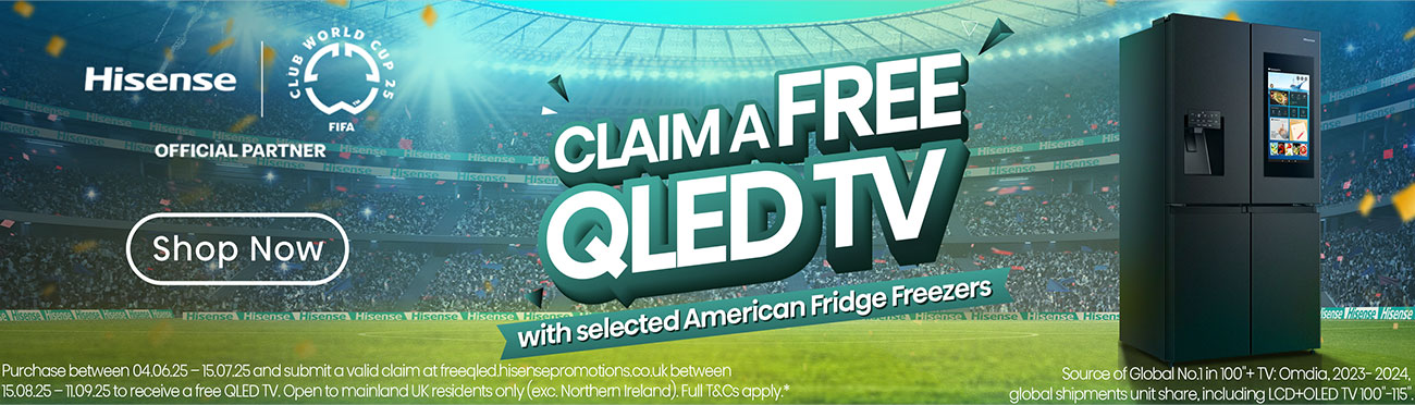 hisense claim a free qled tv