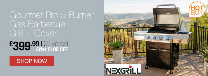 Nexgrill Gourmet Pro 5 Burner Gas Barbecue Grill Cover