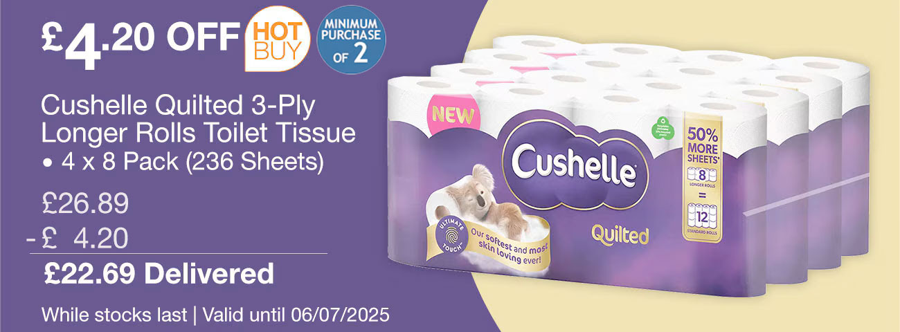 cushelle toilet tissue
