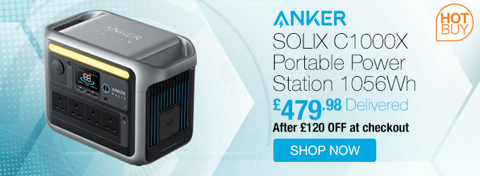Anker SOLIX C1000X Portable Power Station 1056Wh