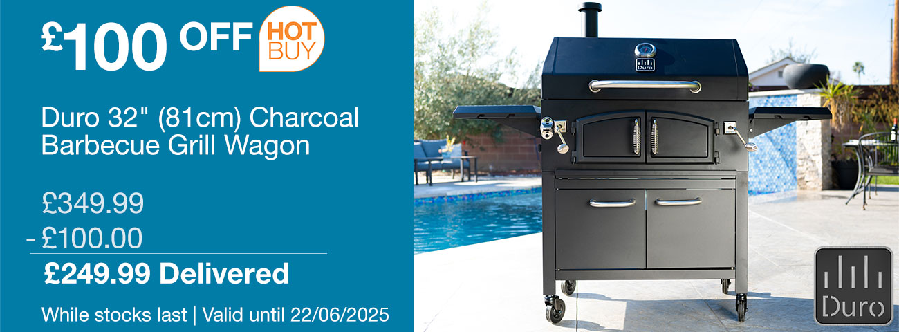 duro charcoal barbecue grill