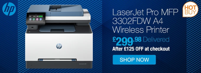 HP LaserJet Pro MFP 3302FDW Colour Printer