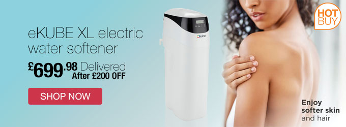 eKUBE electric water softener 