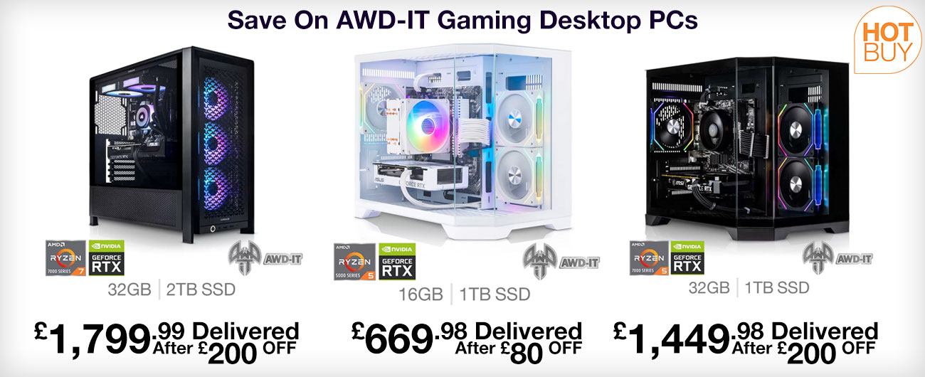 save on awd-it gaming desktops