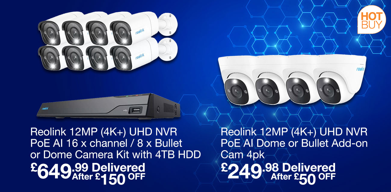 reolink 12mp bullet camera kit