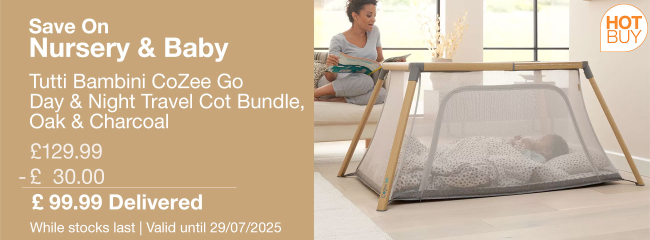 save on nursery tutti bambini cozee