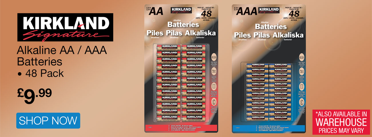 kirkland signature batteries