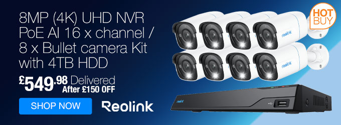 REOLINK 16CH 8 CAM 8MP