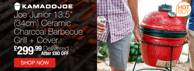 Kamado Joe Junior Ceramic Charcoal Barbecue Grill