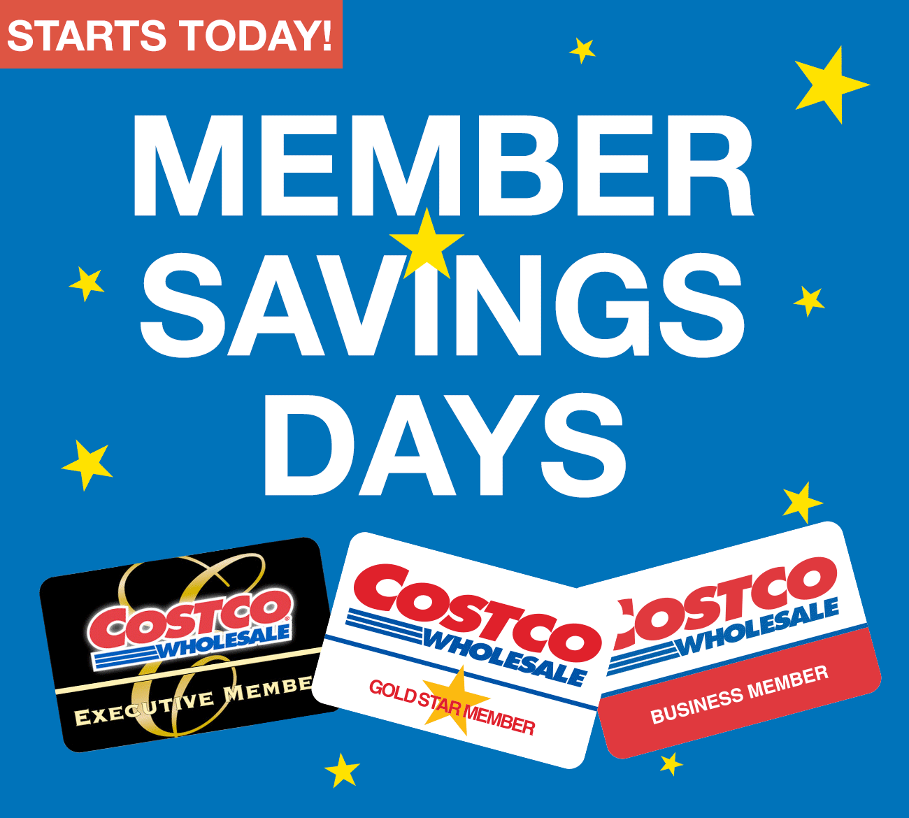 member savings days