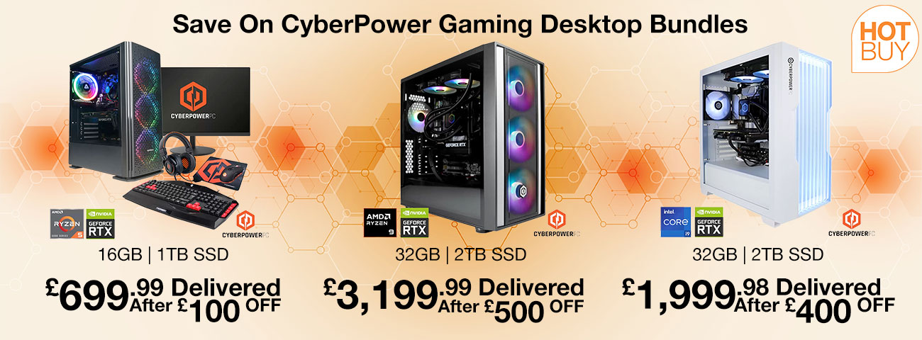 cyberpower gaming desktop bundles