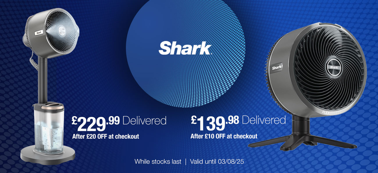 shop shark fans