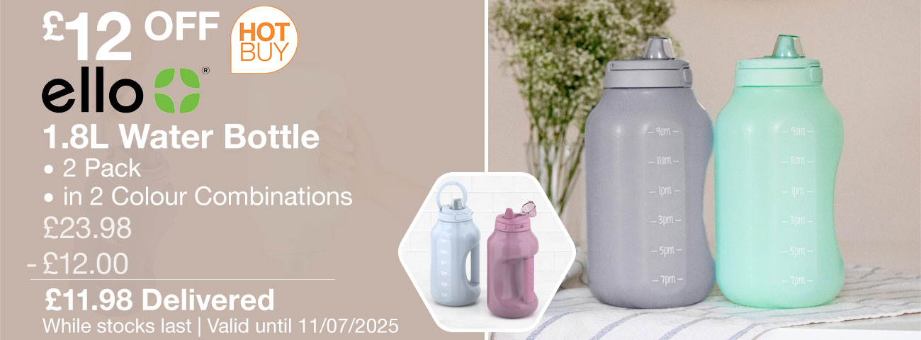 Ello 1.8L Water Bottle