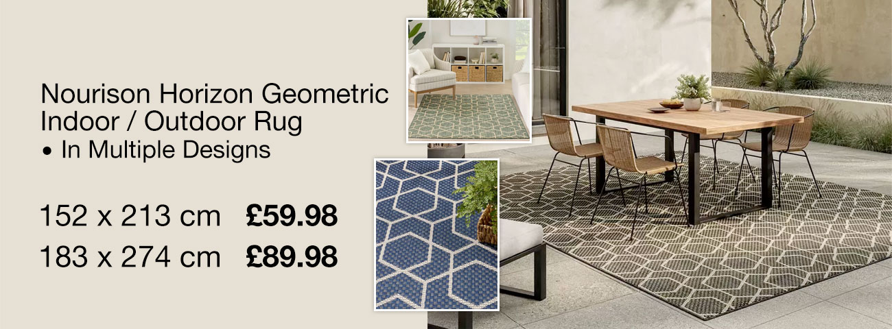 nourison horizon geometric rug