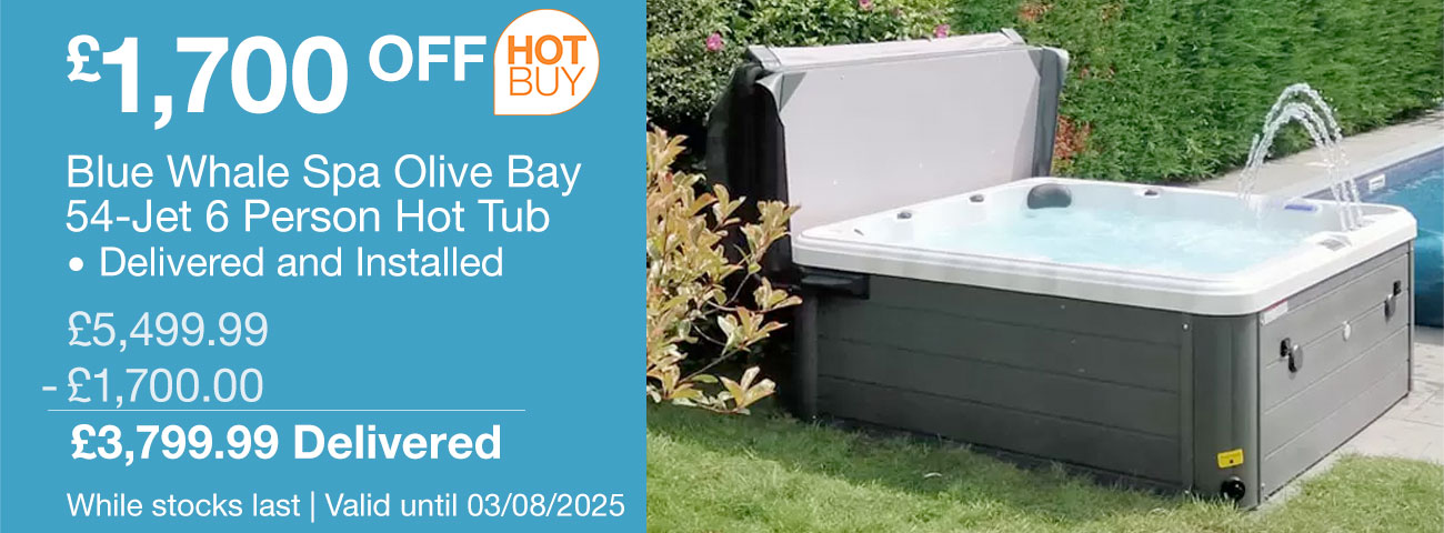 blue whale spa hot tub