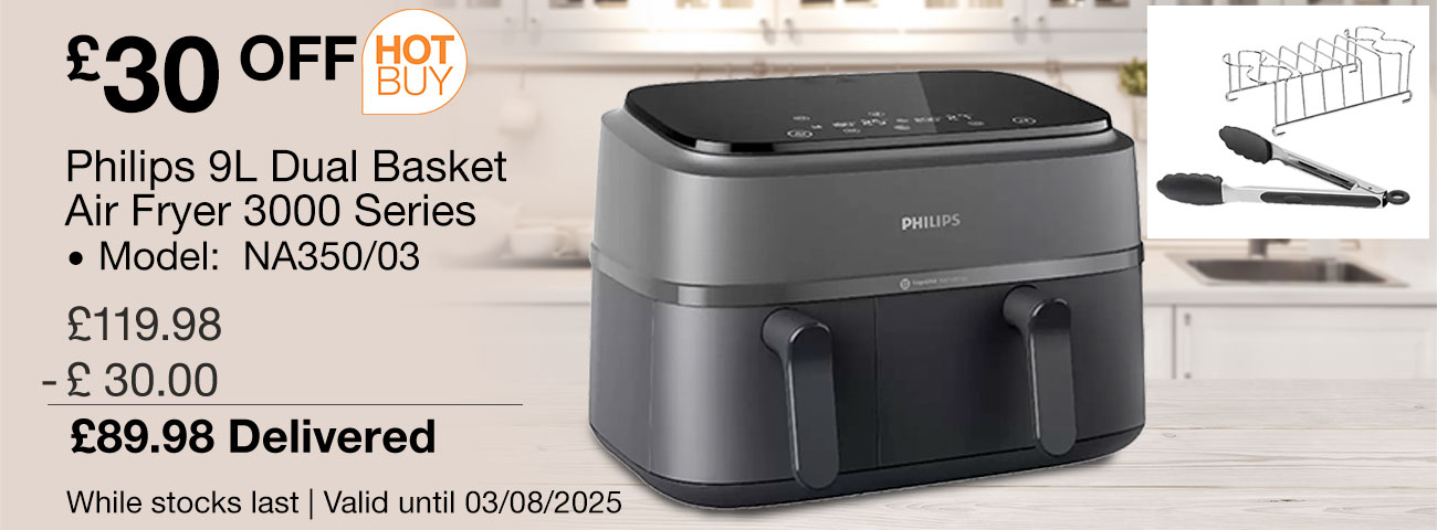 philips 9l dual basket air fryer