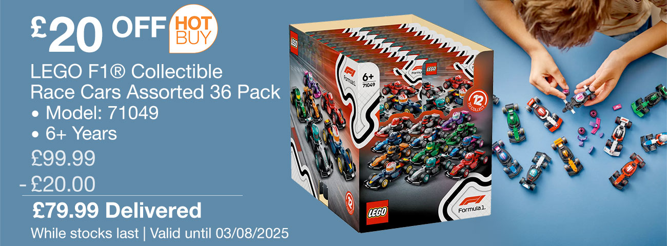 lego f1 collectible race cars