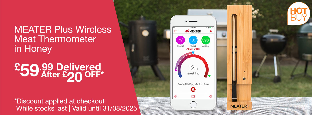 meater plus wireless meat thermometer
