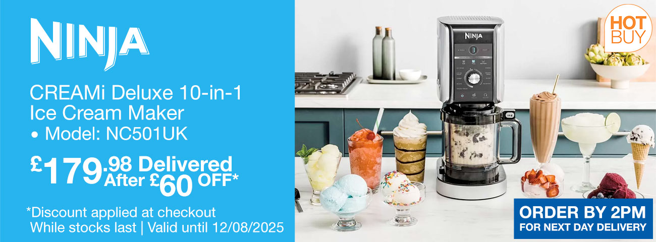 ninja creami deluxe 10-in-1 ice cream maker