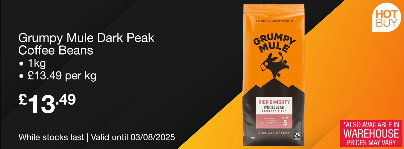 grumpy mule dark peak coffee beans
