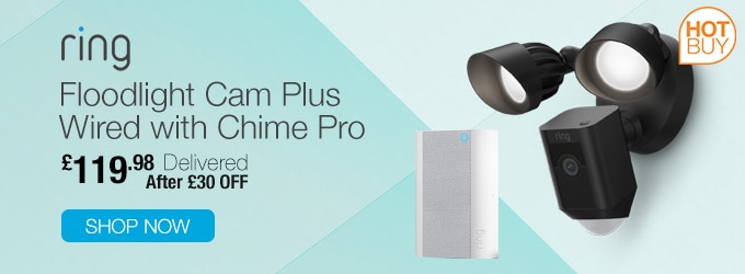 Ring Floodlight Camera with Chime Pro