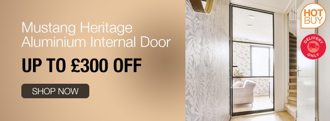 Mustang Heritage Aluminium Internal Door with Installation