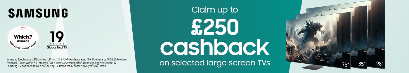 Samsung Go Bigger Cashback