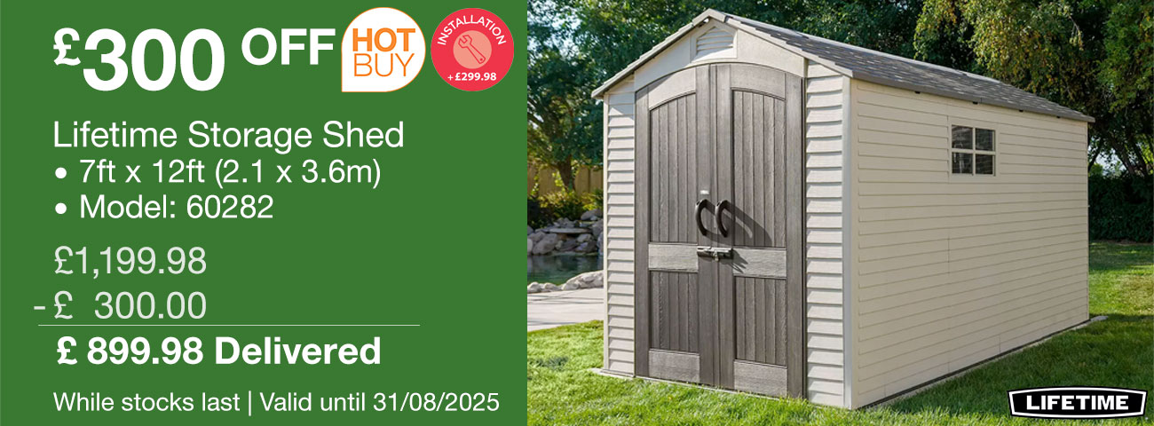 lifetime storage shed