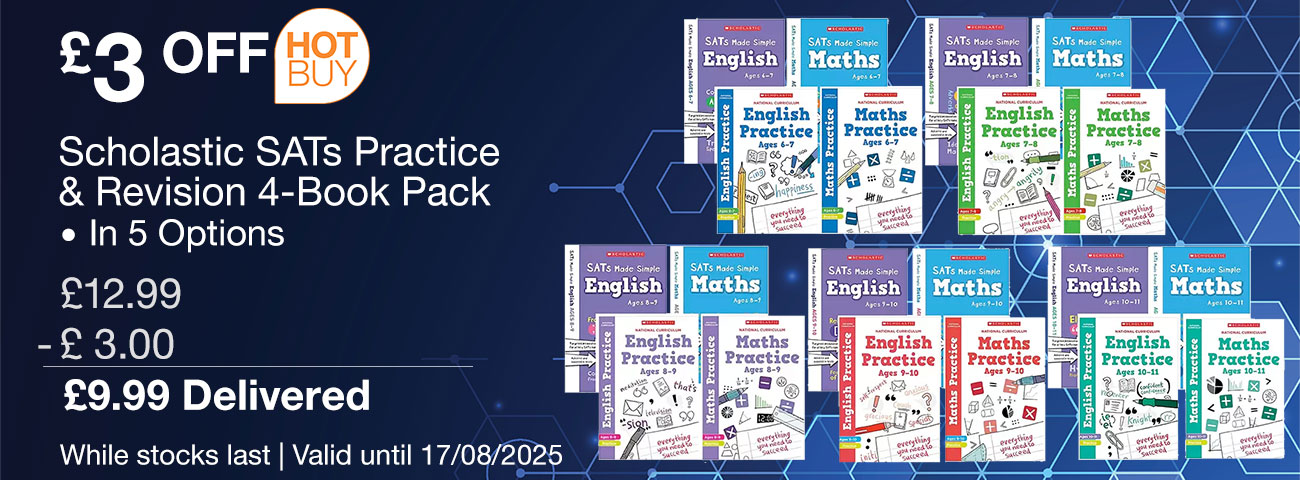 scholastic sats practice and revision 4 book pack