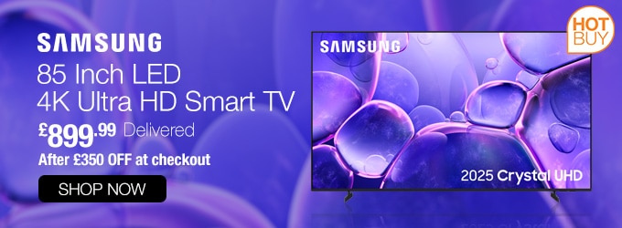 Samsung 85 Inch LED 4K Ultra HD Smart TV