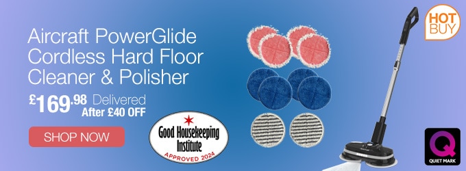 Aircraft PowerGlide Cordless Hard Floor Cleaner & Polisher