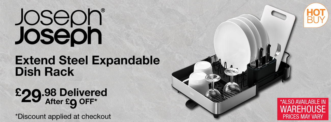 Joseph Joseph Extend Steel Expandable Dish Rack