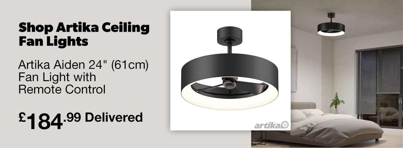 artika ceiling fan lights