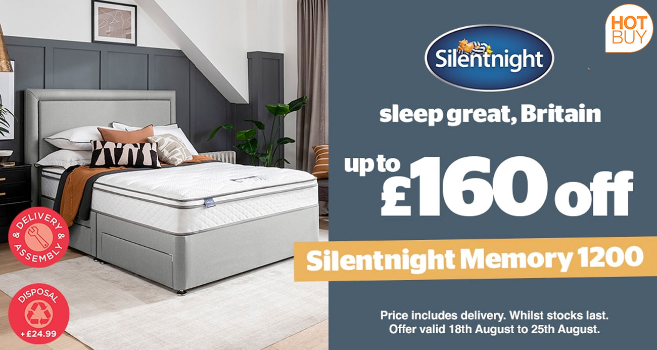 silentnight memory 1200