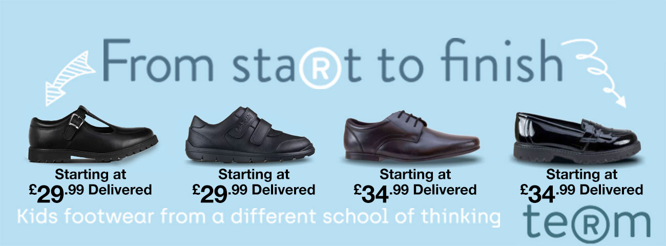 term childrens school shoes