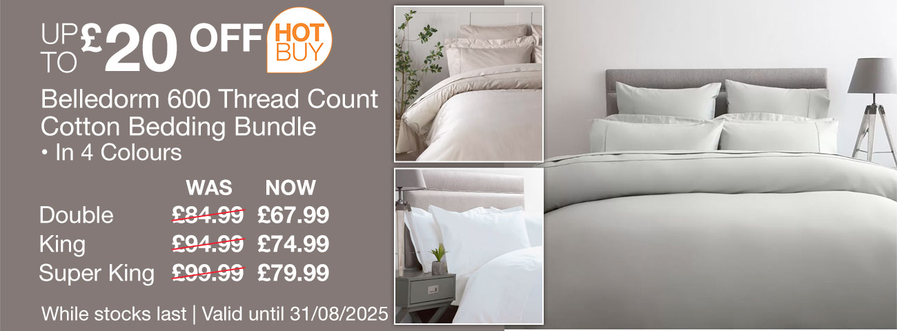belledorm bedding bundle