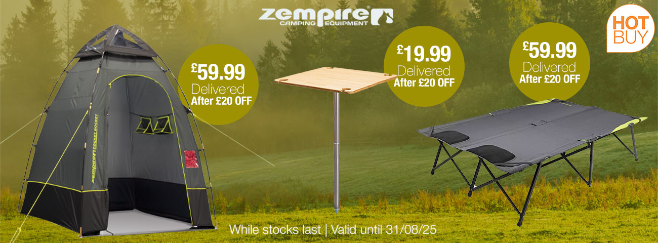 zempire camping equipment