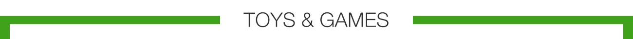 toys and games