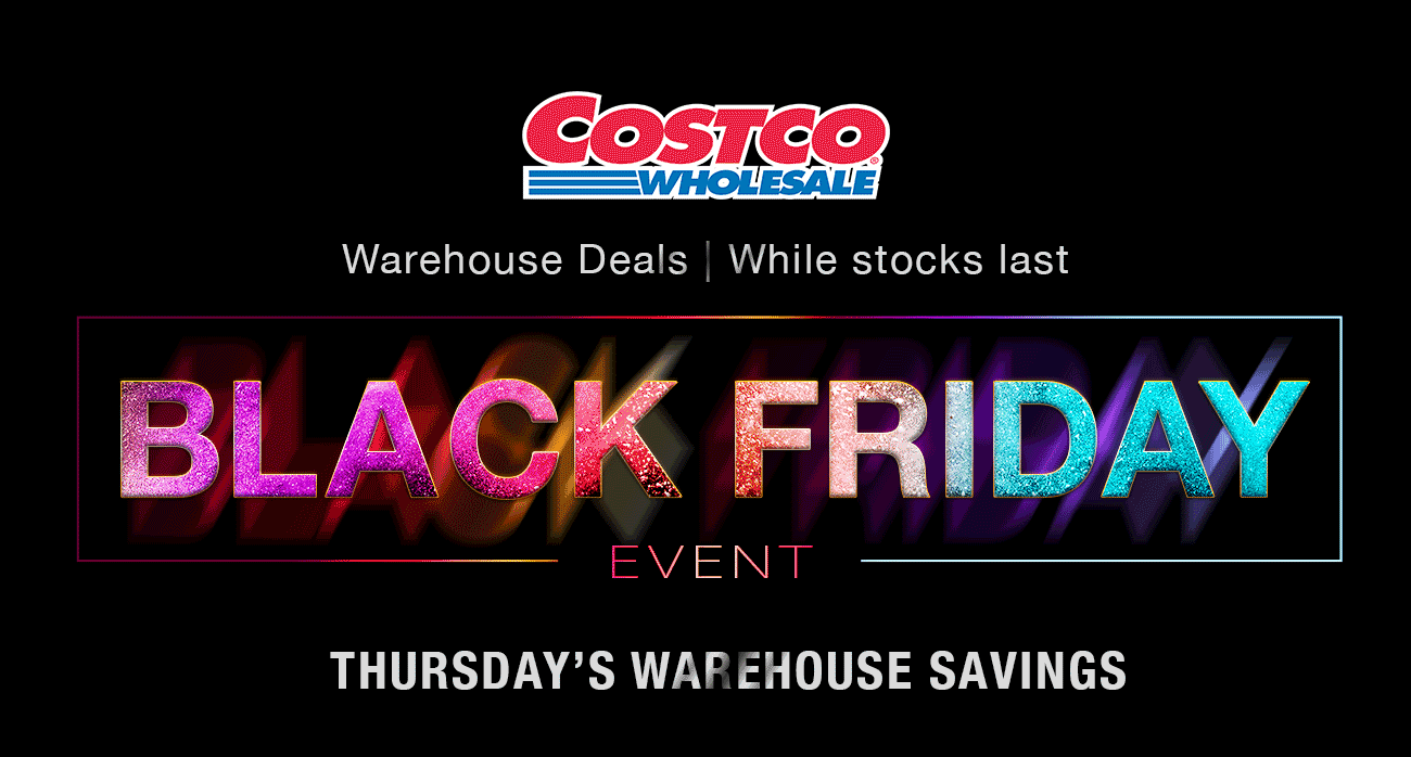 BF DailyDeals Thursday Email Costco UK