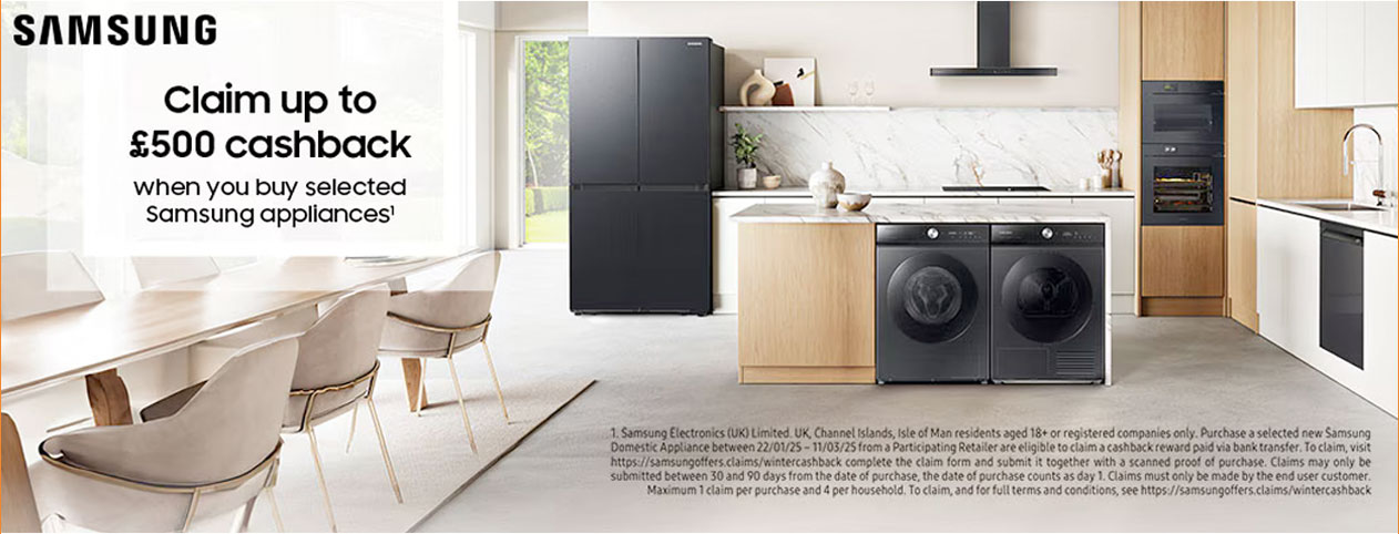 samsung £500 off cashback