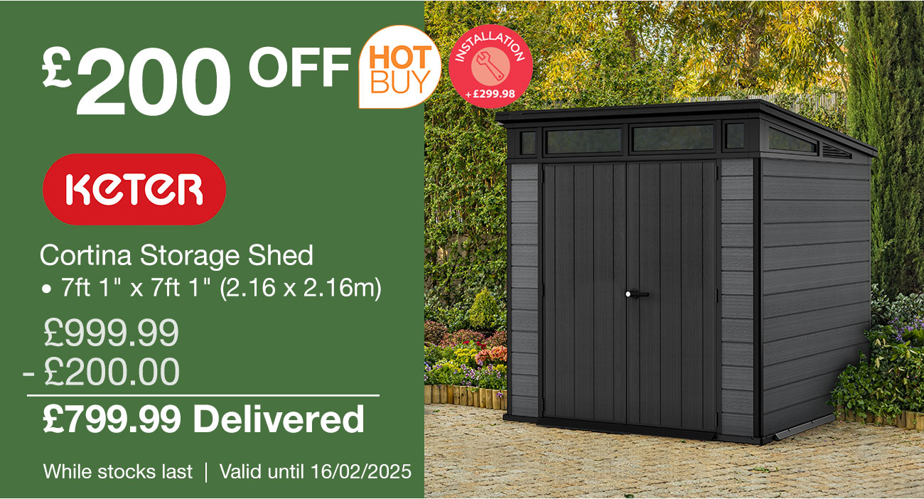 keter cortina storage shed