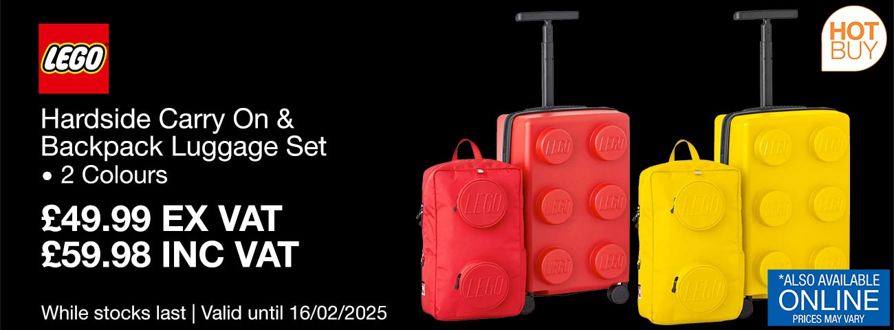 lego hardside carry on and backpack luggage set