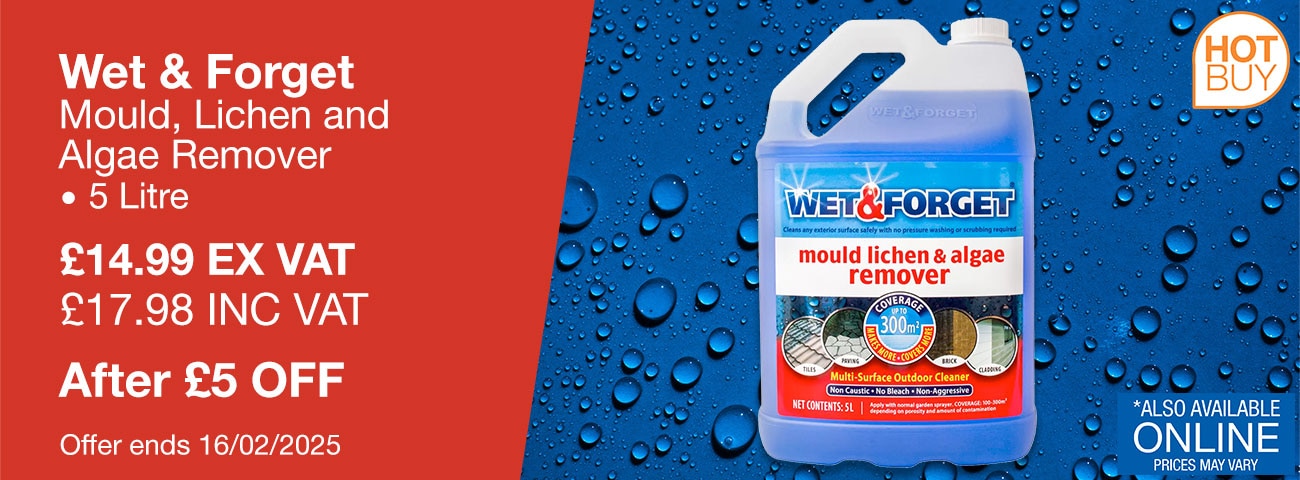 wet & forget concentrate mould