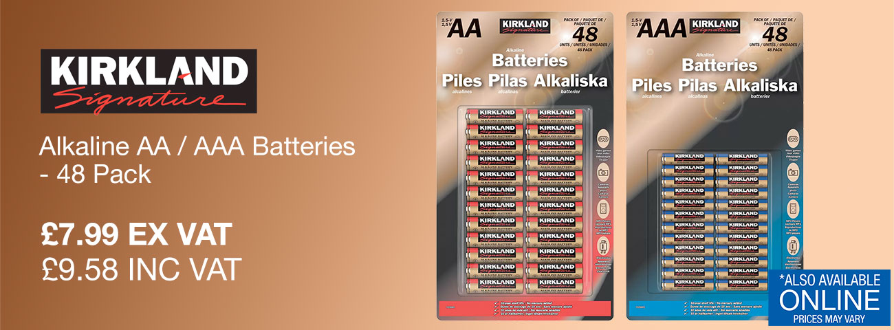 kirkland signature batteries