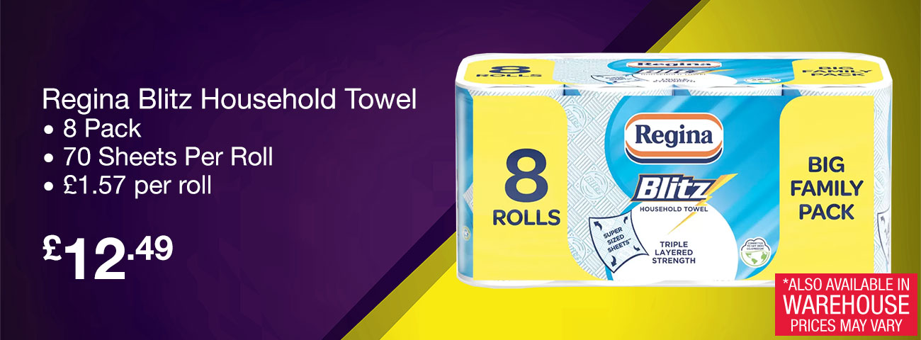 regina blitz household towel