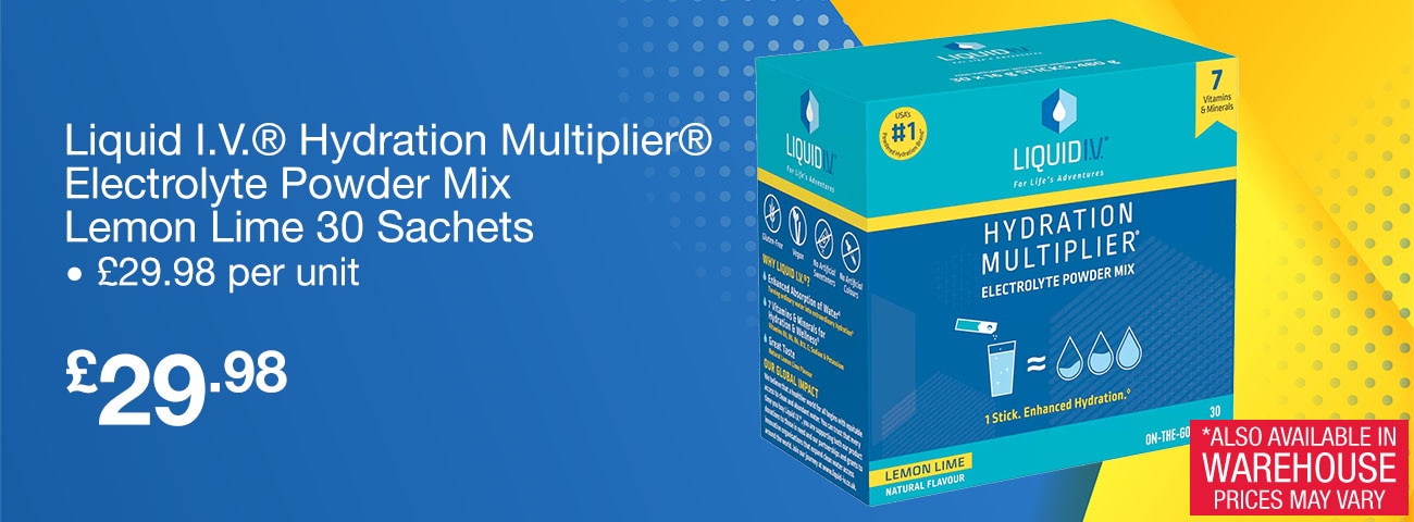 liquid hydration multiplier electrolyte powder mix