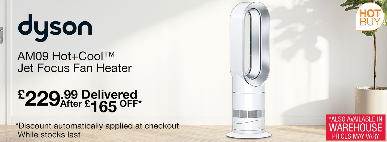 dyson am09 hot+cool jet focus fan heater