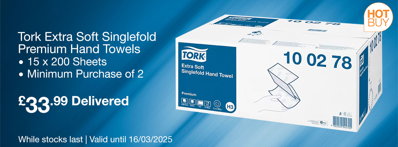 tork extra soft hand towels