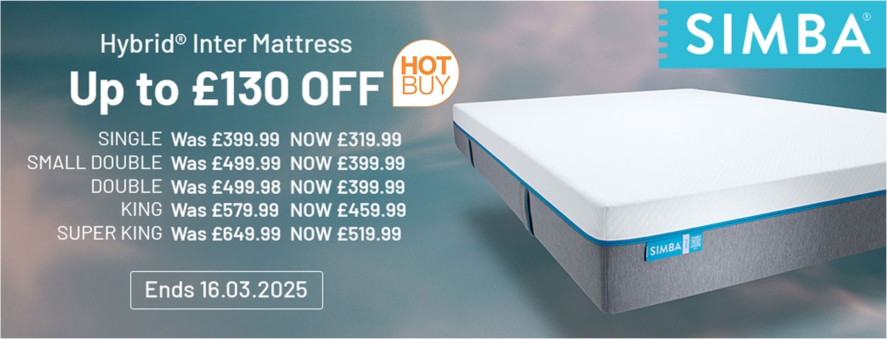 Simba Hybrid® Inter Rolled Mattress