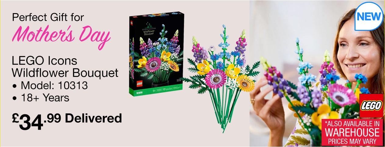 LEGO Icons Wildflower Bouquet